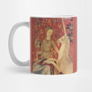 Lady and Unicorn Medieval Tapestry Mug